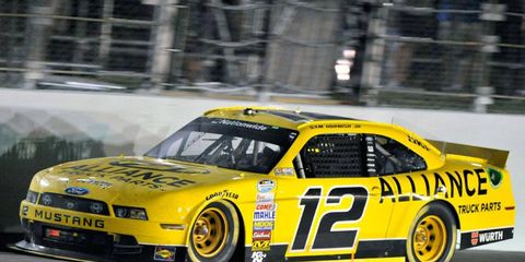 Sam Hornish Jr. finished second in the NASCAR Nationwide Series points race this season.