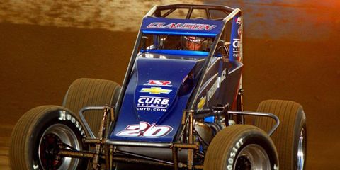 Bryan Clauson swept of the 46th annual Western World Championship Saturday night at Canyon Speedway Park in Peoria, Ariz.