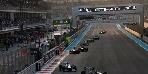 Abu Dhabi will be the site of the 2014 Formula One finale, according to the latest version of the schedule seen by a German media outlet.