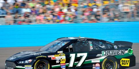 Ricky Stenhouse Jr. appears to be a lock to win the NASCAR Sprint Cup Series Rookie of the Year honor ahead of Danica Patrick.
