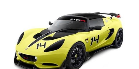 The Lotus Elise S Cup R starts at $66,650.