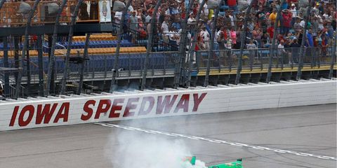 Iowa Speedway is scheduled to host an IndyCar race on July 12.
