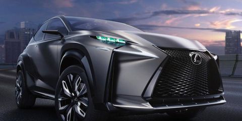 The Lexus LF-NX Turbo concept debut in Tokyo with a new four-cylinder turbocharged motor.