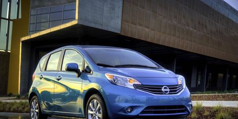 The 2014 Nissan Versa Note S is just about as basic as you will find in any new car on the market today.