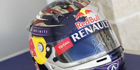 Numbers could be placed on drivers' helmets in Formula One.