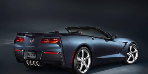 The 2014 Corvette was designed as a convertible from the start.