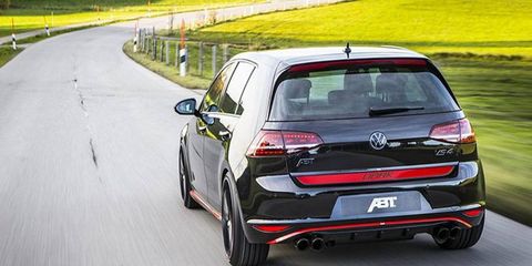 The Golf GTI Dark by Abt Sportsline packs 300 hp and 309 lb-ft of torque.