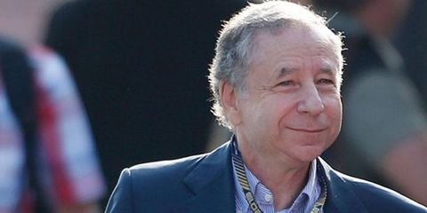 Jean Todt was unopposed in Friday's election for FIA president.