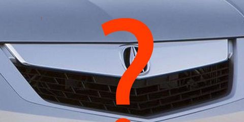 Nobody outside of Acura knows what the TLX looks like, but it's probably going to have a beak.