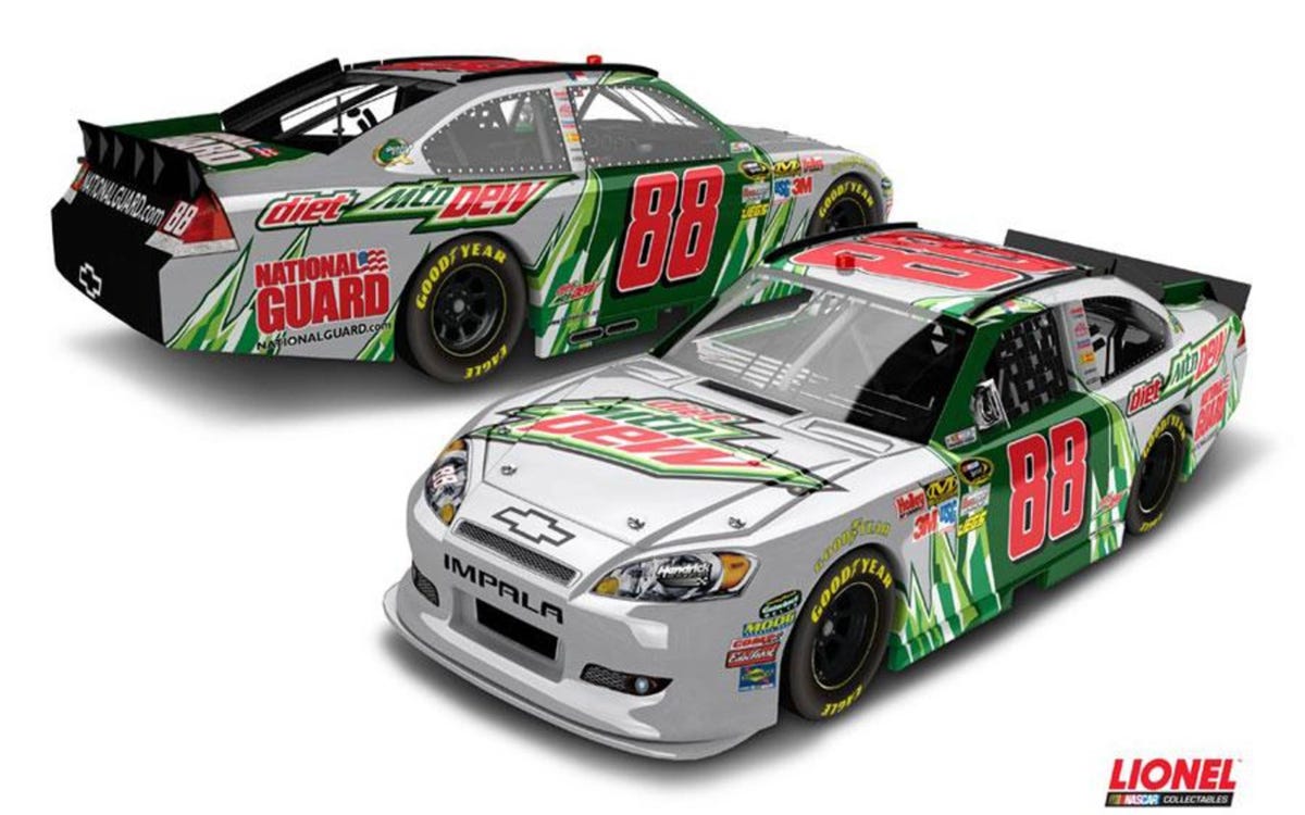 Dale Earnhardt Jr. dominates NASCAR die-cast top-10 list for 2013