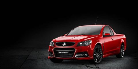 Holden is known to enthusiasts for its V8-powered, rear-wheel drive vehicles like this SS-V Redline Ute.