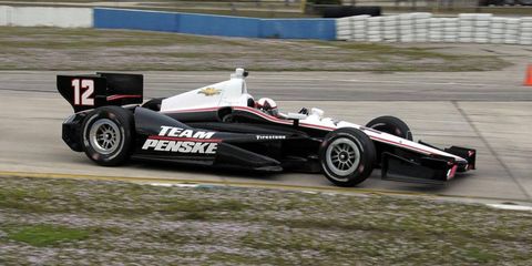 On Tuesday Team Penske driver Juan Pablo Montoya did more IndyCar testing. This time, he was oval testing at Phoenix.