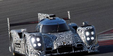 Mark Webber puts the new Porsche LMP1 car through its final paces of 2013.