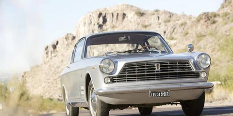 The 1964 Fiat 2300S Coupe shares quite a few styling cues with bespoke sports cars of the time.