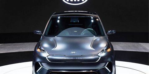 Kia says the Niro EV will be the first of five EVs it'll make by 2025.