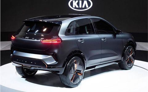 Kia says the Niro EV will be the first of five EVs it'll make by 2025.