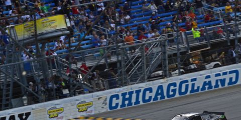 Kyle Busch won the Nationwide race at Chicago last year. This year, the winner could stand to make a lot of money, as Chicago is one of the Dash 4 Cash races.