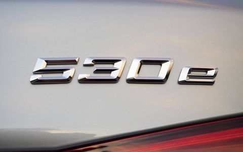 The 530e iPerformance Sedan has a 31 mile electric range.