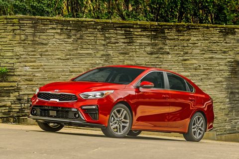 The 2019 Kia Forte delivers 147 hp and 132 lb-ft of torque.