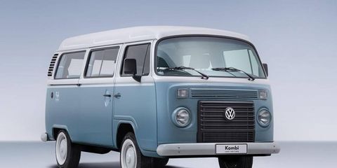 The Kombi has been in production in Brazil for 44 years straight.
