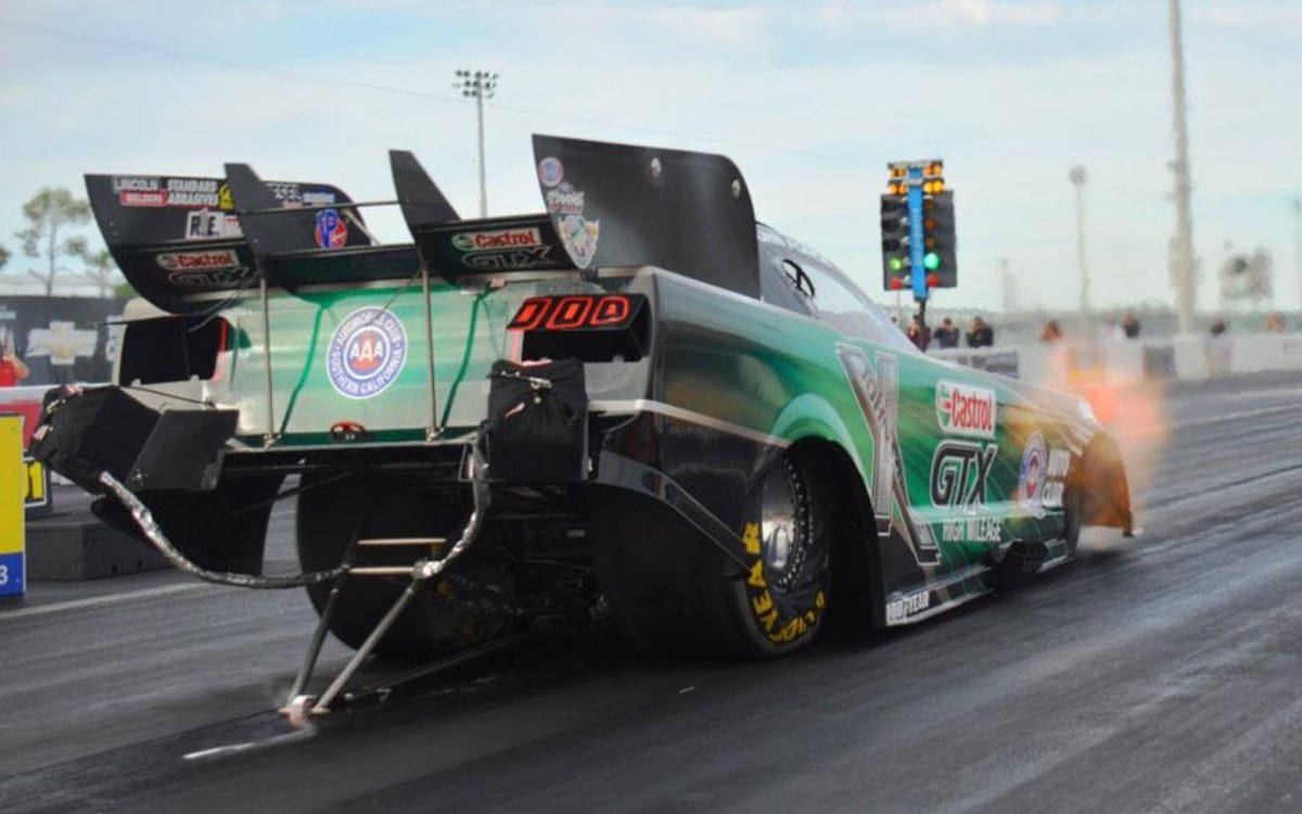 Shawn Langdon, Ron Capps lead NHRA testing in Florida