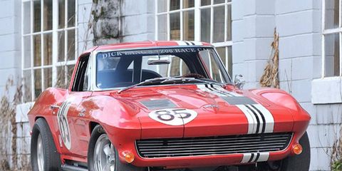 One of the headliners of the Kissimmee sale will be this 1963 Chevrolet Corvette Z06 Dick Lang Race Car.