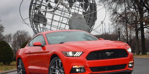 The 2015 Ford Mustang will be out later this year.