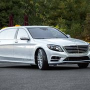 The upcoming extra-long-wheelbase Mercedes-Benz will be a Maybach 62 replacement with a redesigned rear section, as shown in this rendering.