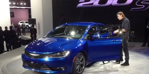 The 2015 Chrysler 200 will be all new inside and out.