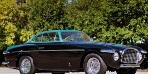 One of the headliners of the sale will be this Ferrari 212 Inter Coupe.