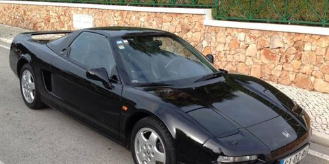 This low-mileage NSX belonged to Senna, and was kept at a friend's house in Portugal.