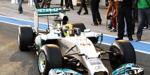 Nico Rosberg and Lewis Hamilton have now both had a chance to get behind the wheel of the W05.