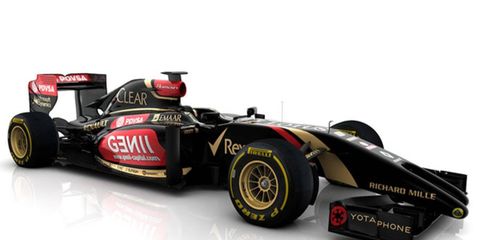 The Lotus two-pronged nose is raising eyebrows in Formula One circles. The team released this image last week. The car is expected to be officially launched ahead of the Bahrain test in February.