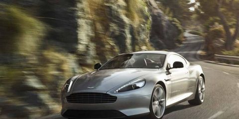 The 2014 Aston Martin DB9 Coupe is a real head turner.