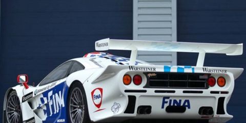 The $5.28 million is a record for a McLaren F1 GTR, and it might be a long time before we see another one come up for sale -- there just aren't that many of them around.