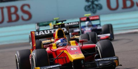 Fabio Leimer won the GP2 championship in 2013, and his sponsor feels he should be getting a shot at Formula One.
