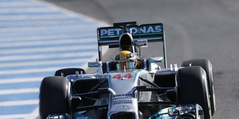 The Mercedes W05 overcame a rough start and had a solid round of testing at Jerez.