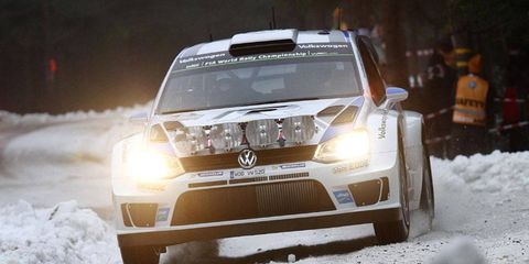 Sebastien Ogier is looking to repeat as champion of the WRC Rally Sweden event.