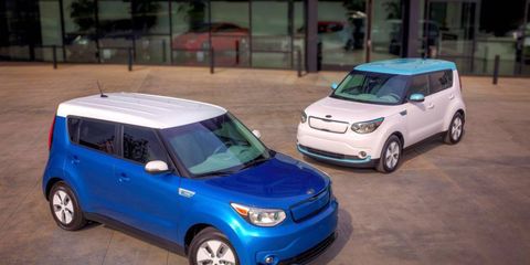 Kia introduced the 2015 Soul EV at the Chicago Auto Show.