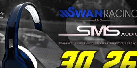 50 Cent and SMS Audio will be boosting Swan Racing during the 2014 NASCAR Sprint Cup Series.