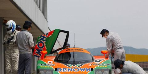 Mazda's 787B was the only Japanese car to ever win Le Mans.