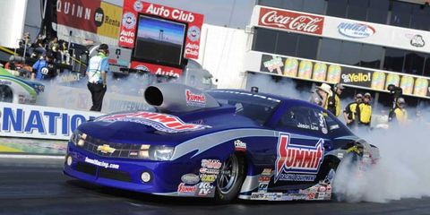 Line knocked out four competitors on his way to a Winternationals victory.