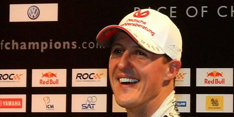 Could Michael Schumacher's tragic accident have been caused by the camera affixed to his helmet? At least one report says so.