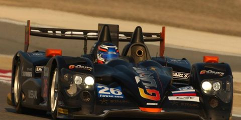Mike Conway teamed with Roman Rusinov and John Martin last season at Bahrain in the G Drive Racing Oreca 03 Nissan.