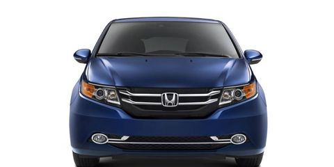 The 2014 Honda Odyssey Touring Elite has a powertrain above the competition.