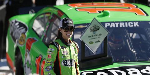 Danica Patrick sent waves throughout NASCAR when she secured the pole at the 2013 Daytona 500.