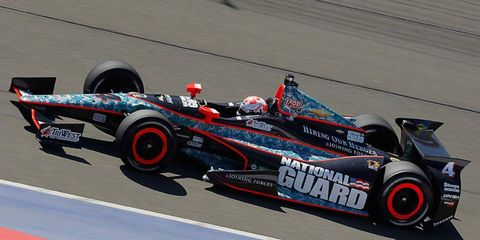 Graham Rahal is slated to drive a National Guard-sponsored car in the 2014 IndyCar Series.
