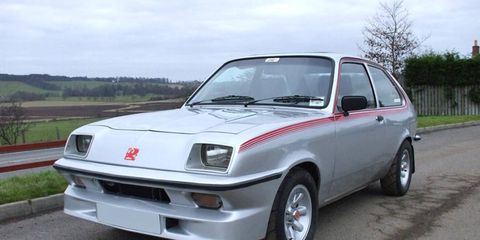This Vauxhall Chevette sold for the equivalent of $27,000 in the U.K.