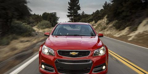 The 2014 Chevrolet SS comes in at a base price of $45,770.