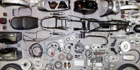 BMW R90: Some assembly required.